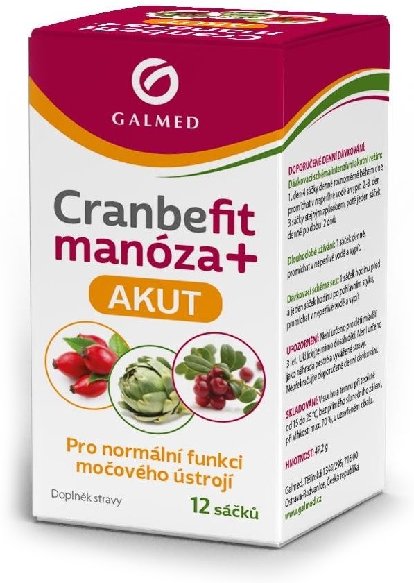 Galmed Cranbefit manóza+ AKUT 12 sáčků