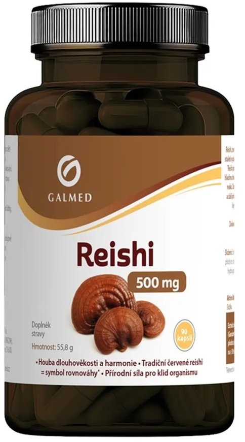 Galmed Reishi 500 mg 90 kapslí