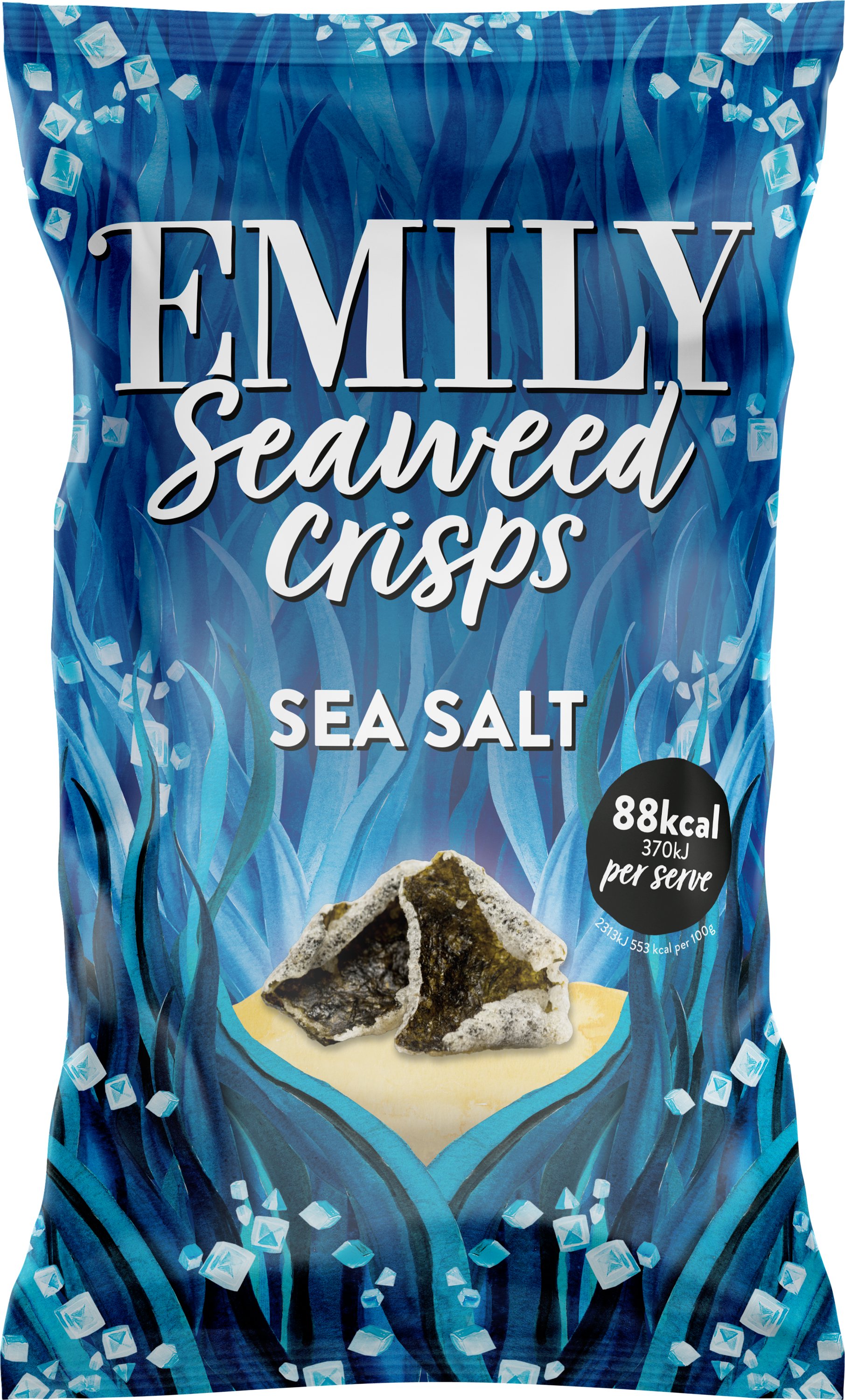 Emily Křupavé mořské řasy, mořská sůl 50 g