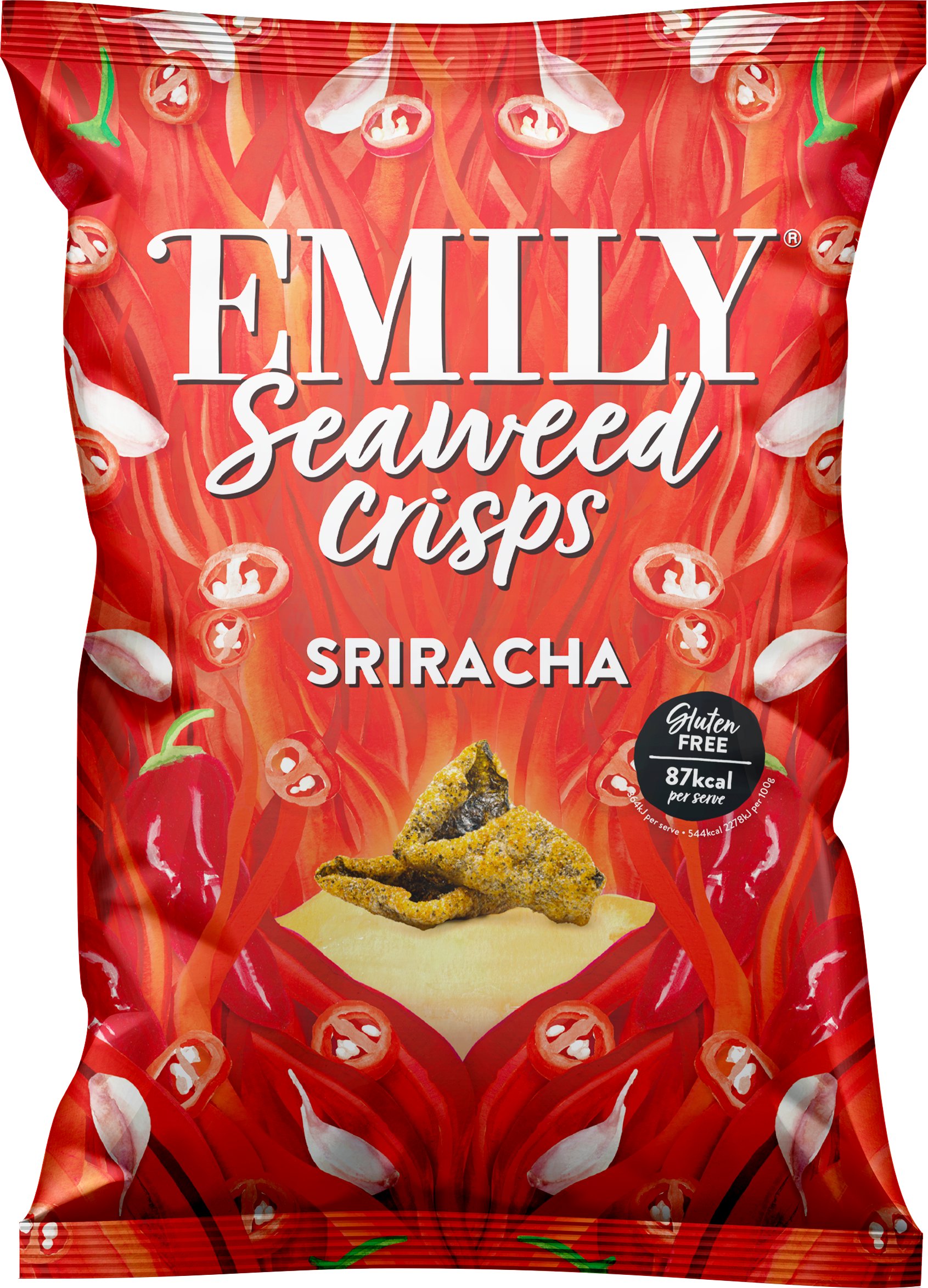 Emily Křupavé mořské řasy, srirarcha 50 g