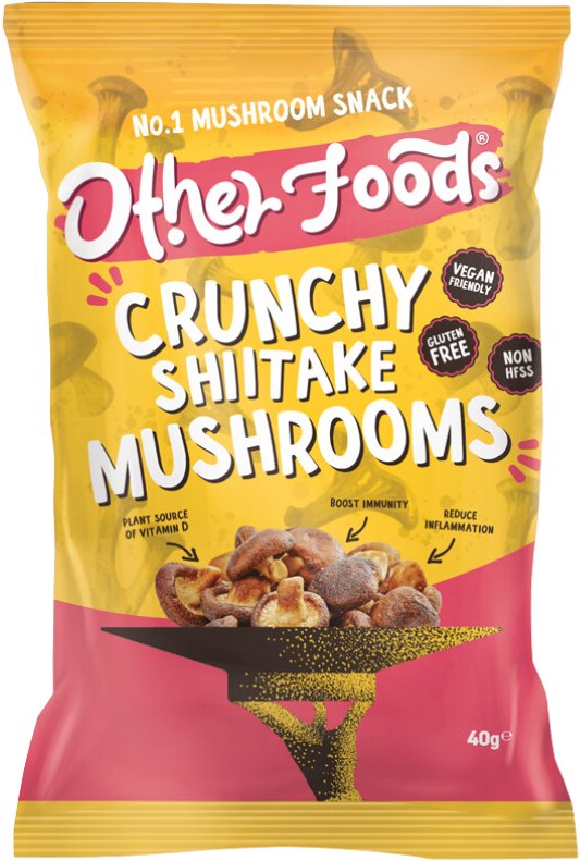 Other foods Křupavé shiitake houbové chipsy 40 g