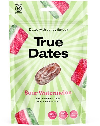 True Dates Datle s příchutí kyselý meloun 100 g