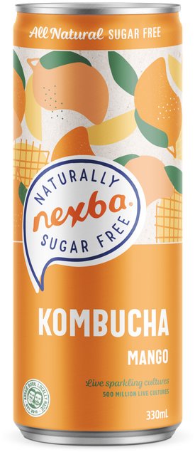 Nexba Kombucha Mango 330 ml
