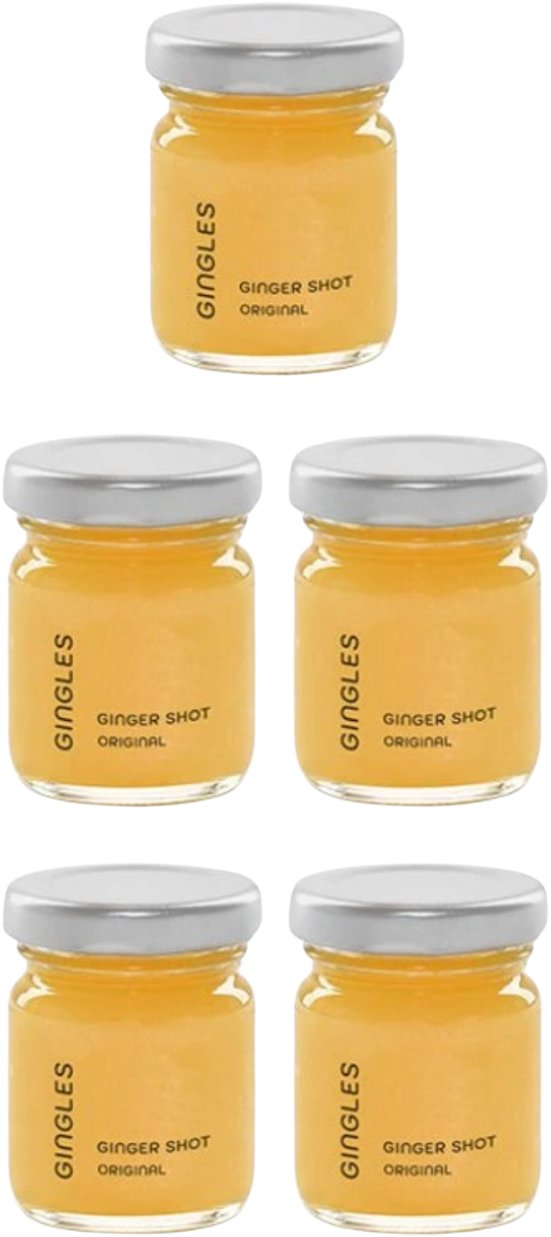 Gingles Ginger shot original 5 × 50 ml