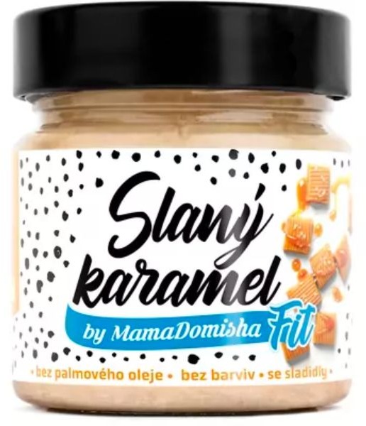 GRIZLY Slaný karamel FIT by @mamadomisha 250 g