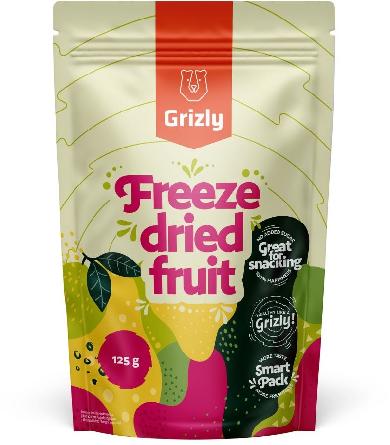 GRIZLY Mango lyofilizované XXL 125 g