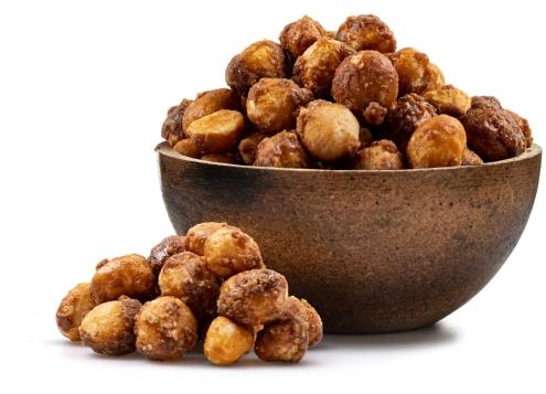 GRIZLY Makadamy ve slaném karamelu s medem 250 g