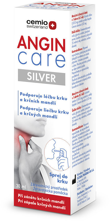 Cemio Angin Care Sprej do krku 30 ml