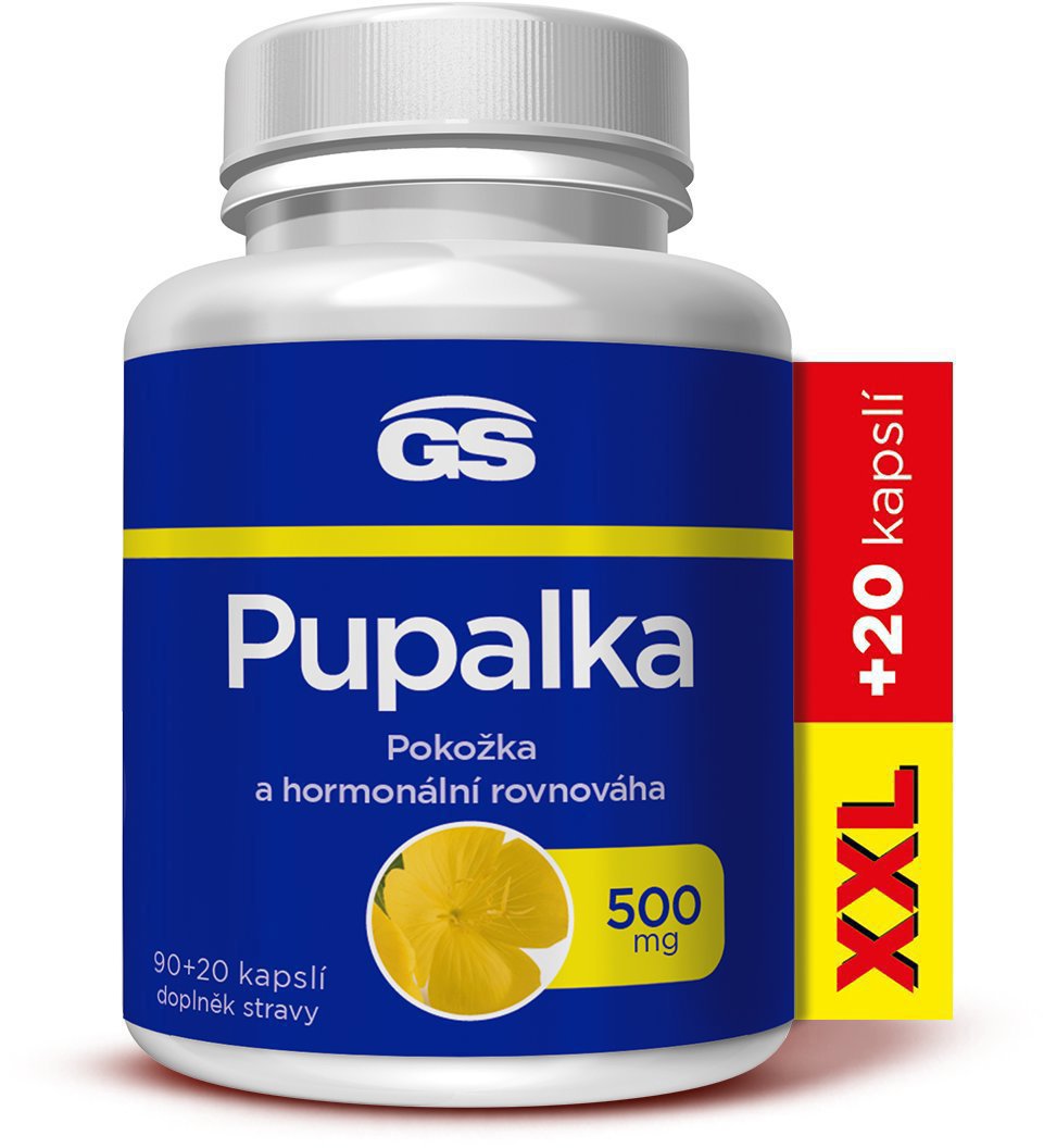 GS Pupalka, 90 + 20 kapslí XXL