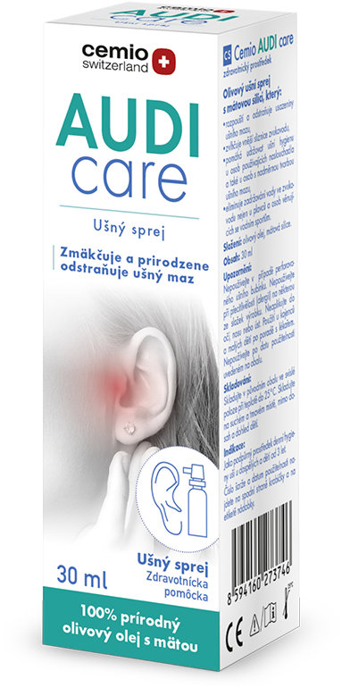 Cemio Audi care ušní sprej, 30 ml