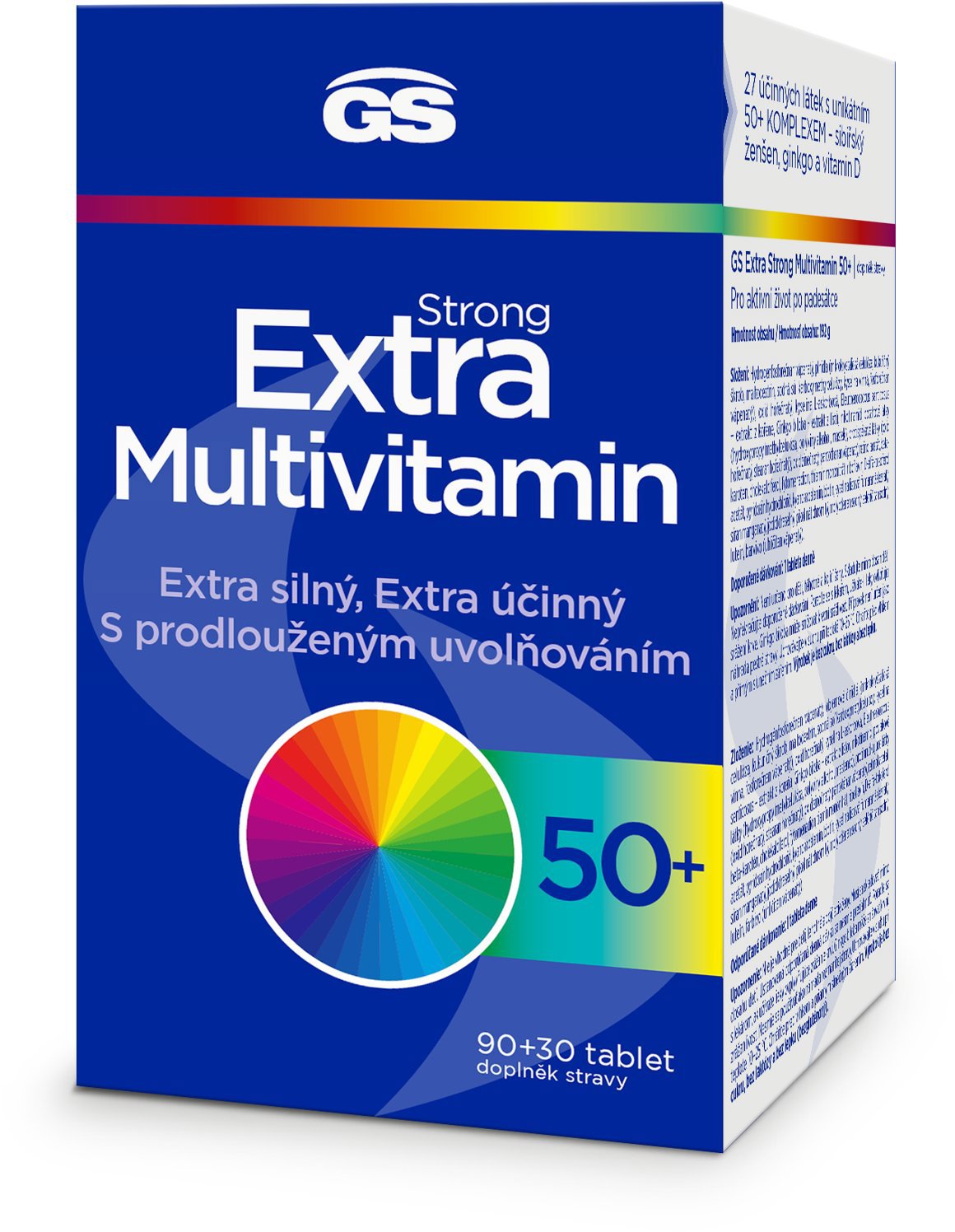GS Extra Strong Multivitamin 50+, 90 + 30 tablet