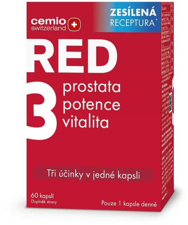 Cemio RED3, 60 kapslí