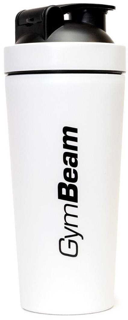 GymBeam šejkr 750 ml, steel white