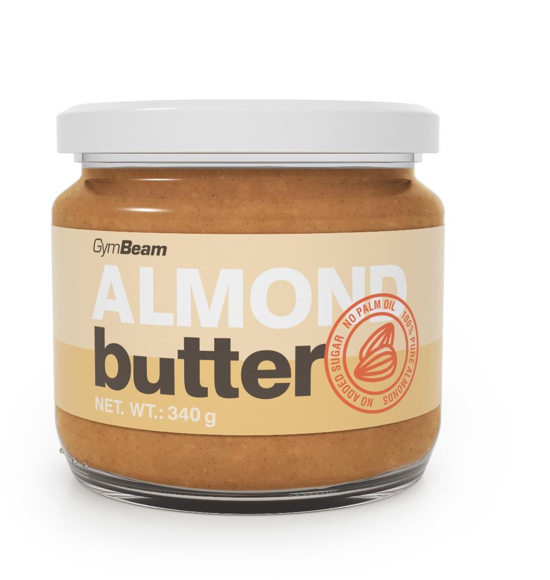 Gymbeam Mandlové máslo 100% 340g