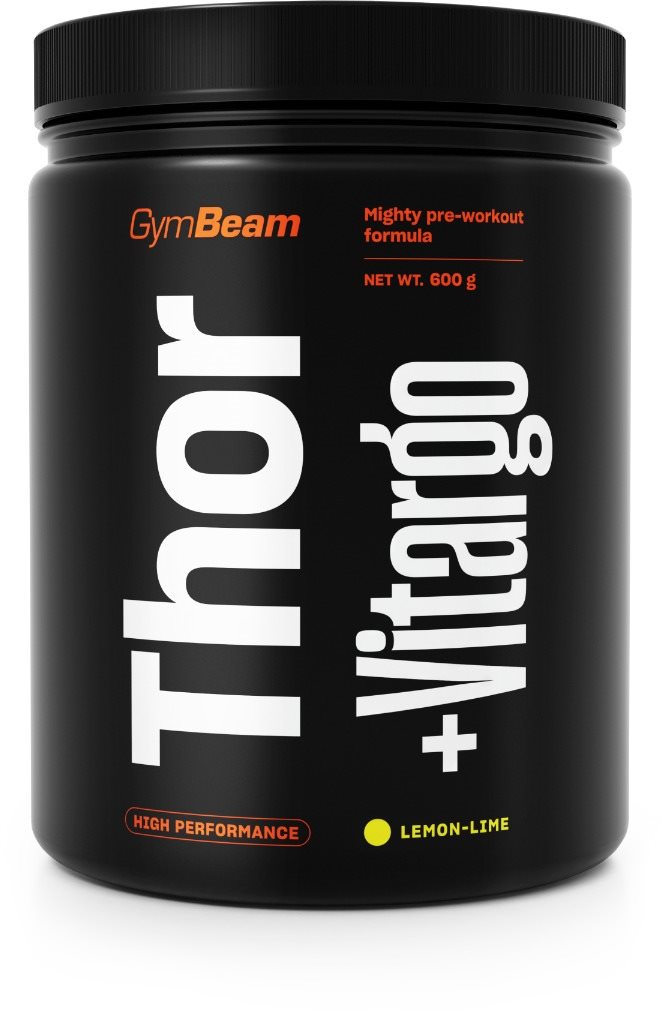 GymBeam Thor Fuel + Vitargo 600 g, lemon lime
