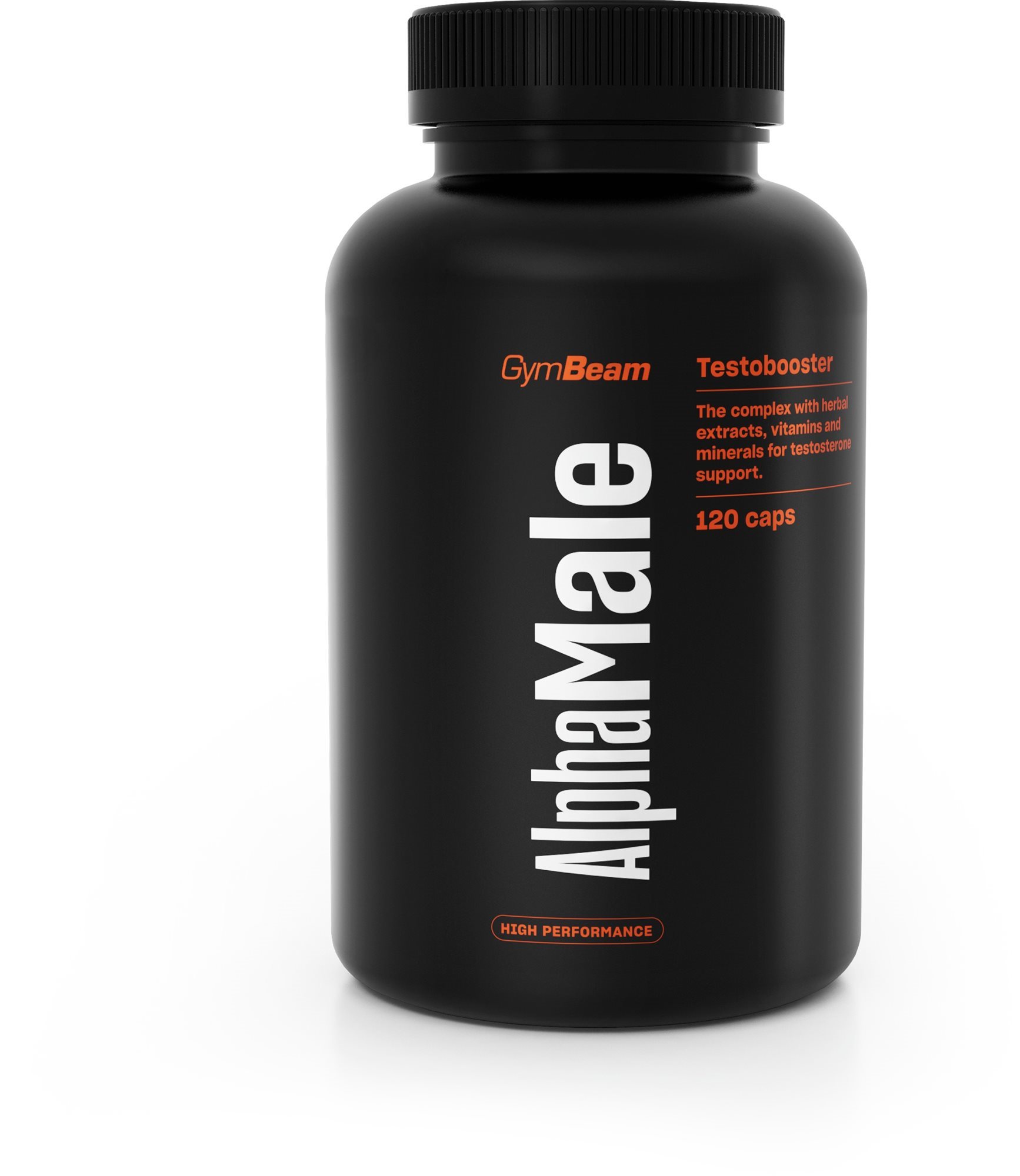 GymBeam AlphaMale TestoBooster 120 kapslí
