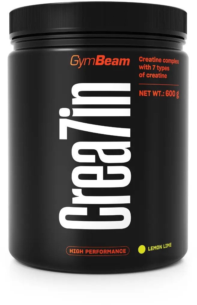GymBeam Crea7in 600 g, lemon lime