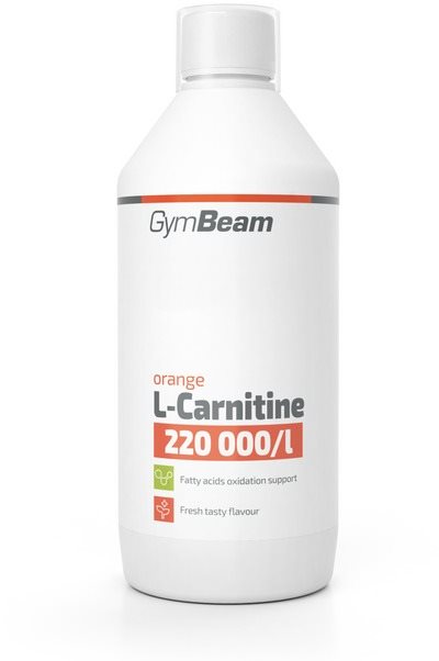 GymBeam L-KARNITIN 1000 ML POMERANČ Spalovač tuků, , velikost 1 L