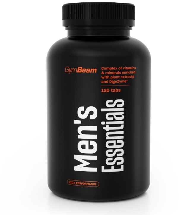 GymBeam Men‘s Essentials 120 tablet