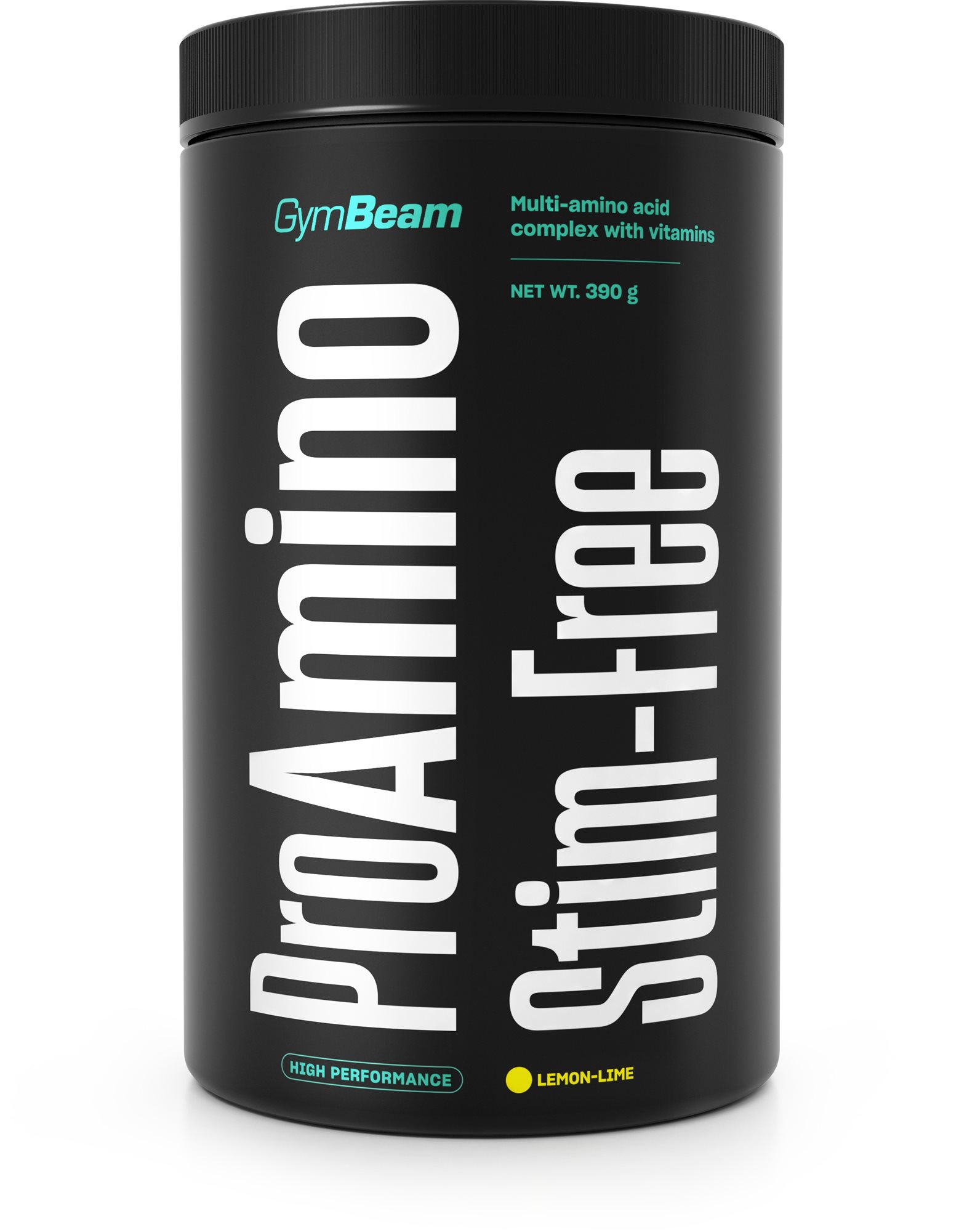 GymBeam ProAMINO stim-free 390g, lemon lime