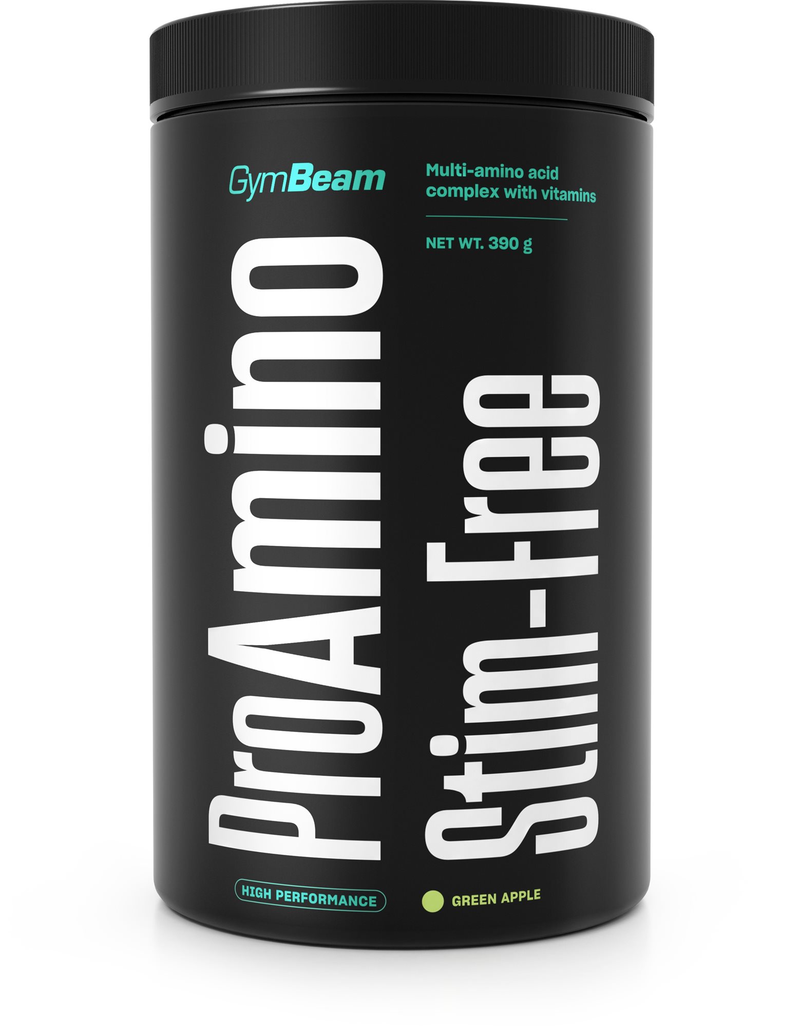 GymBeam ProAMINO stim-free 390g, green apple
