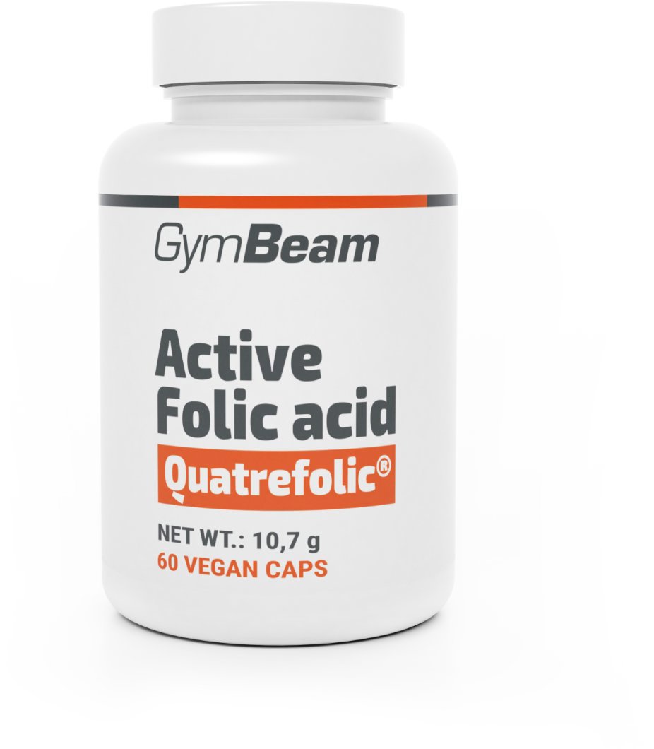 GymBeam Active Folic acid  60 kapslí