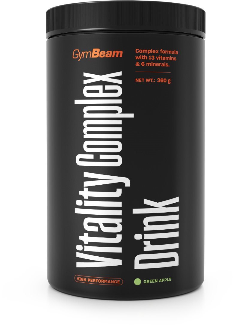 GymBeam Vitality Complex Drink zelené jablko 360 g