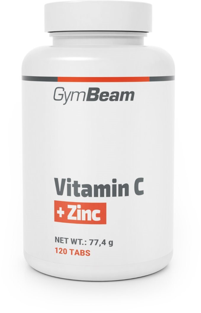 GymBeam Vitamín C + Zinek 120 tablet