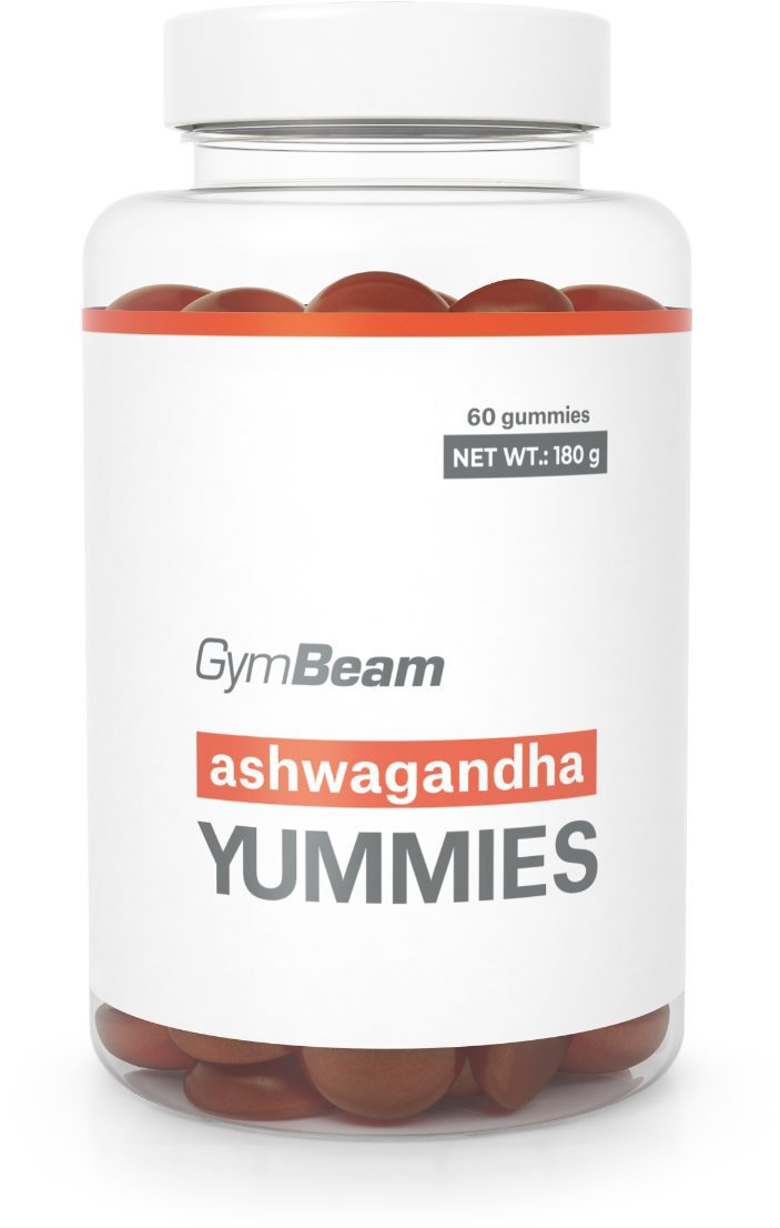 GymBeam ASHWAGANDA YUMMIES - 60 CAPS Adaptogen, , velikost