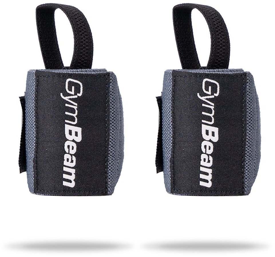 GymBeam Bandáže na zápěstí Firm dark grey