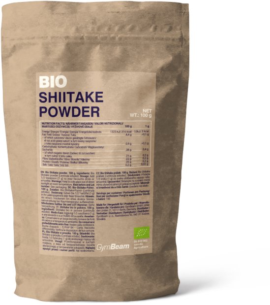 GymBeam Bio Shiitake powder