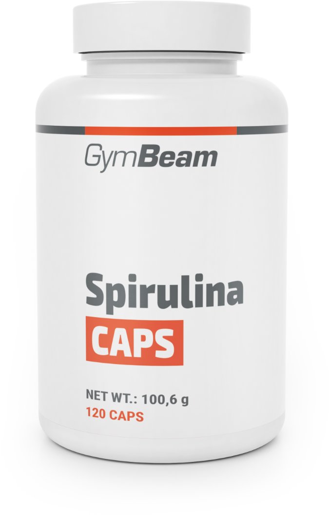 GymBeam Spirulina 120 kapslí