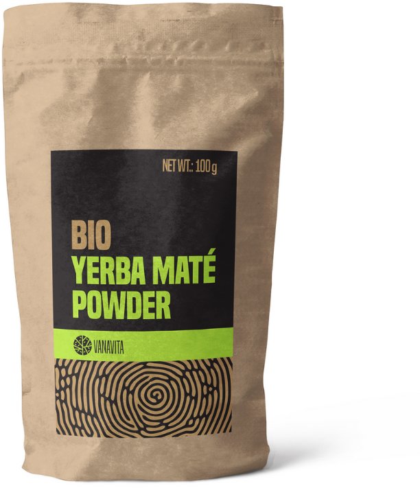 GymBeam VanaVita BIO Yerba Maté prášek 100 g