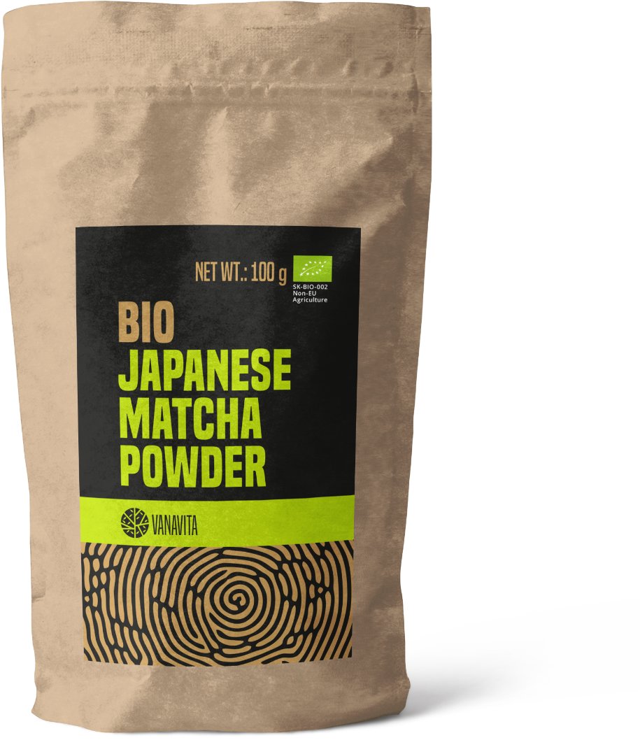GymBeam VanaVita BIO Japonský Matcha prášek 100 g