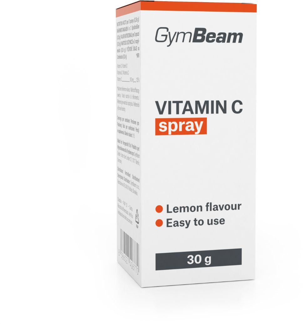 GymBeam Vitamin C ve spreji 30 g