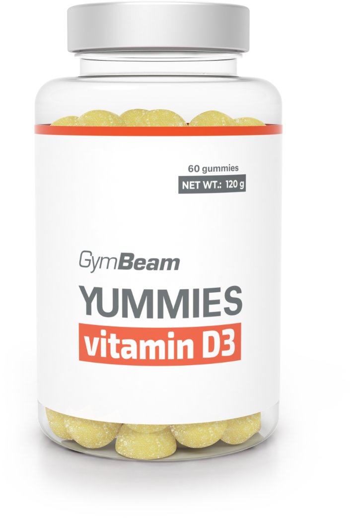GymBeam Vitamín D3 Yummies 120 g