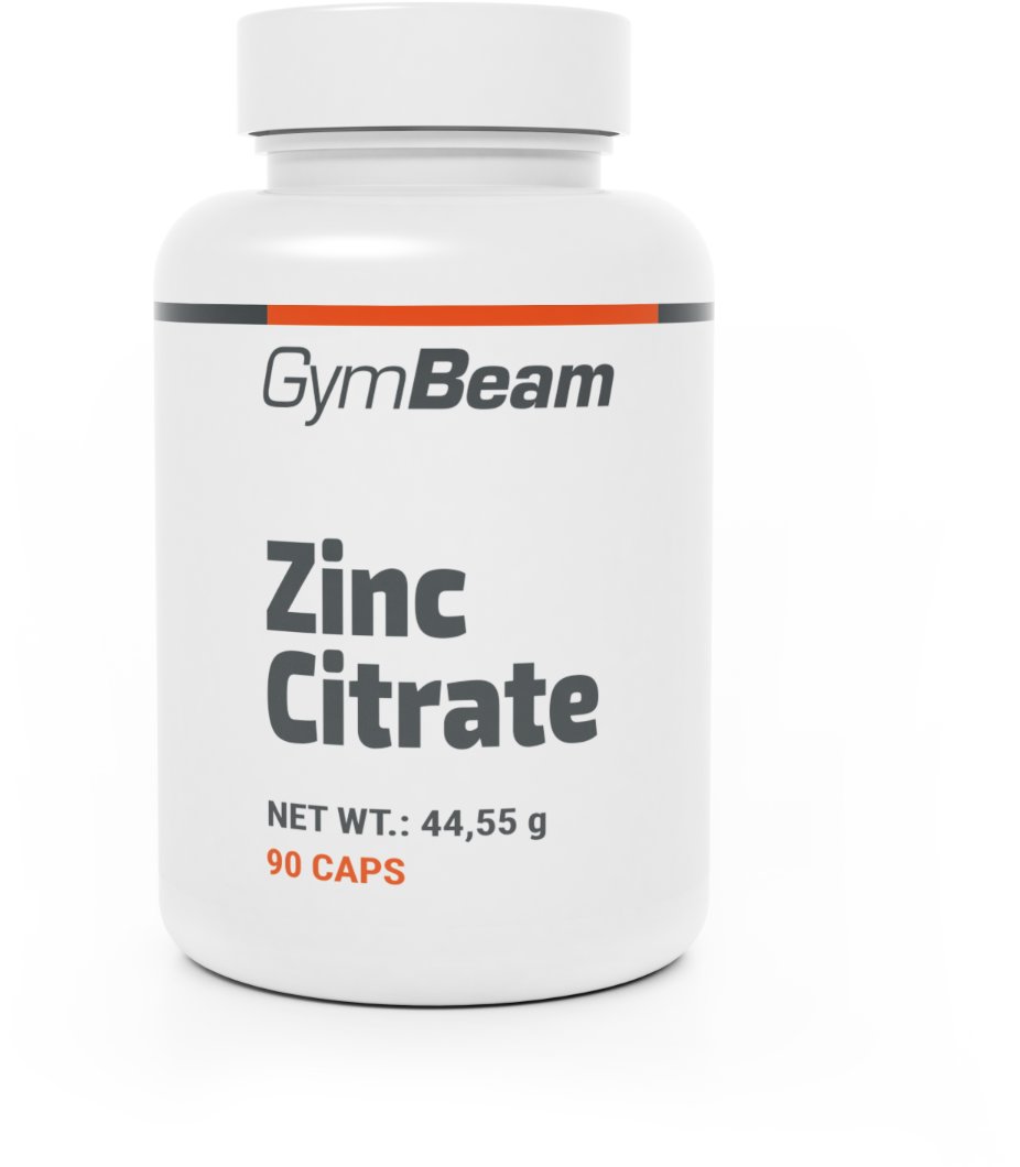 GymBeam Citrát zinečnatý 90 kapslí