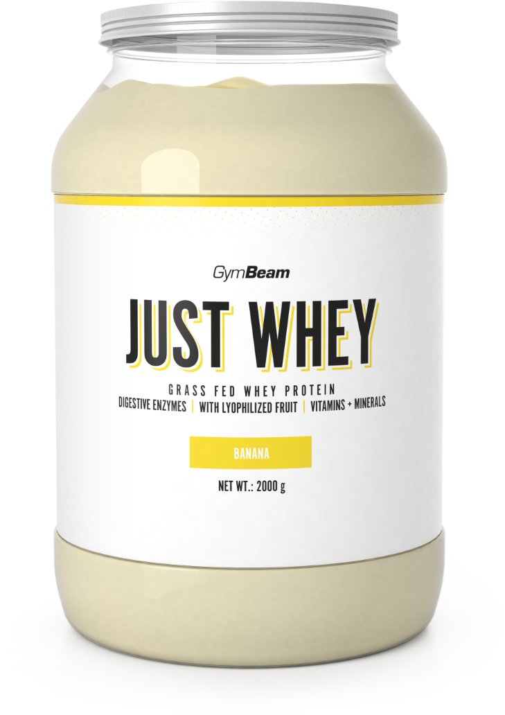 GymBeam Protein Just Whey 2000 g Banán