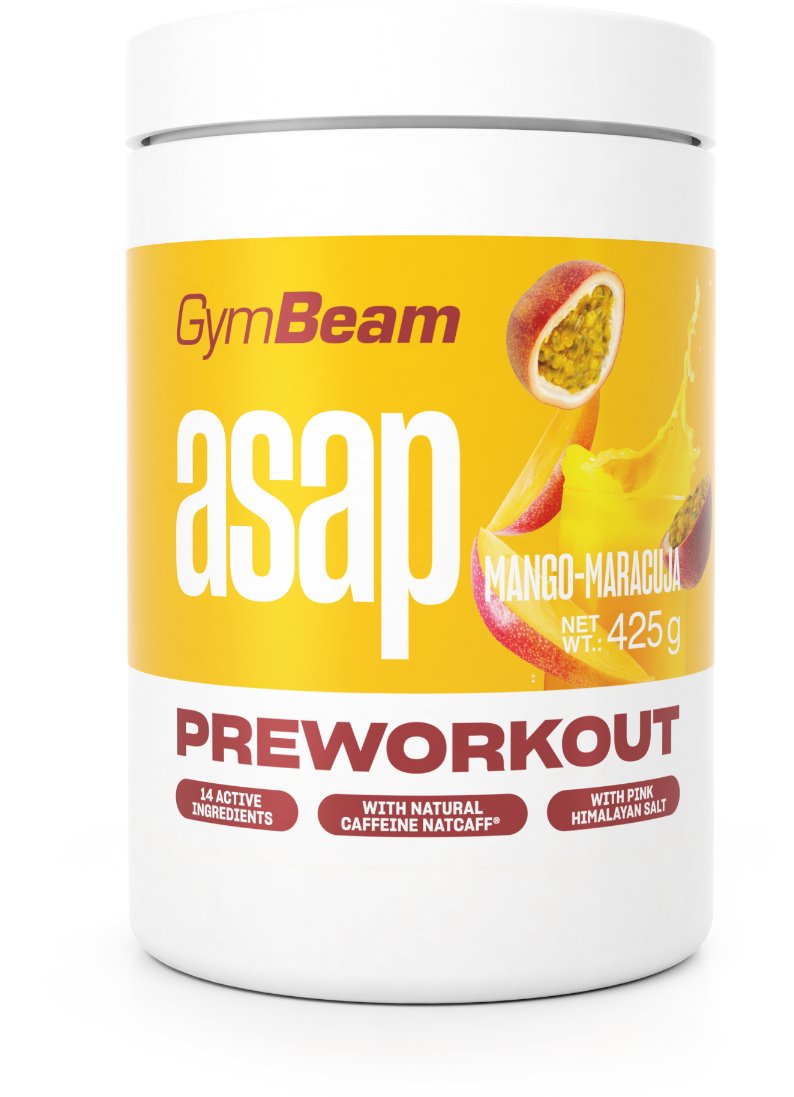 GymBeam ASAP Pre-Workout 425 g Mango-marakuja