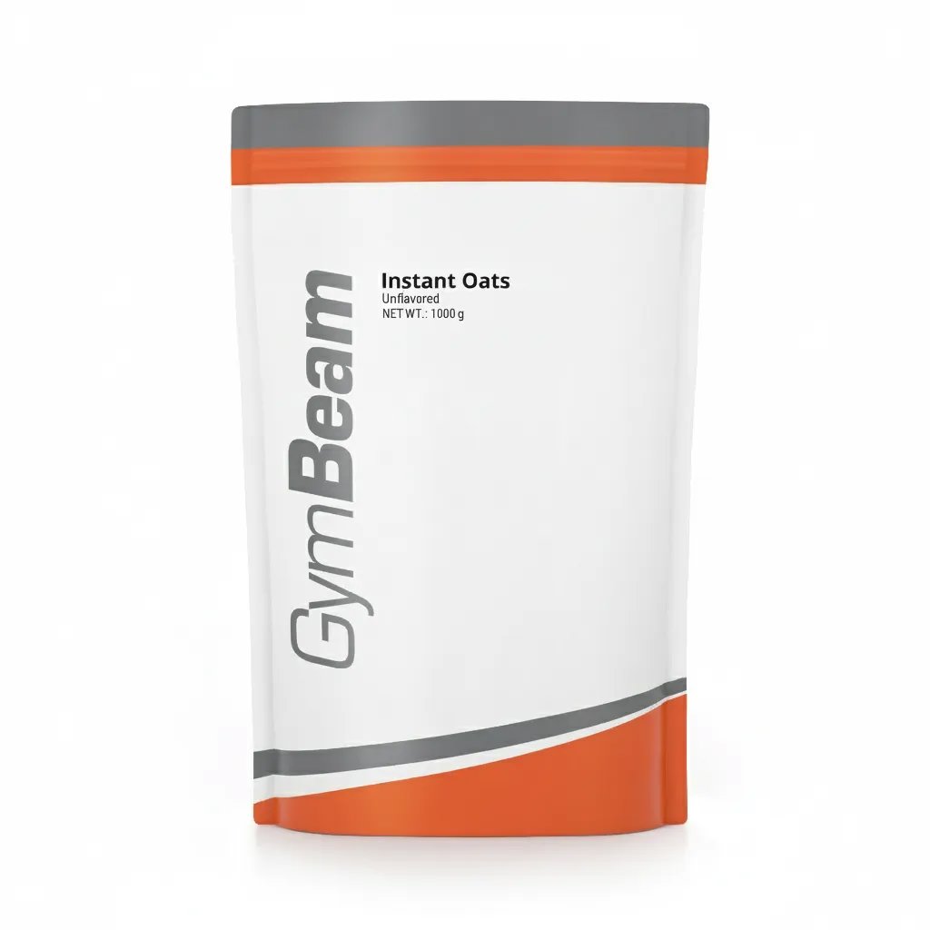 GymBeam Instantní ovesná kaše instant Oats 1000 g bez příchutě