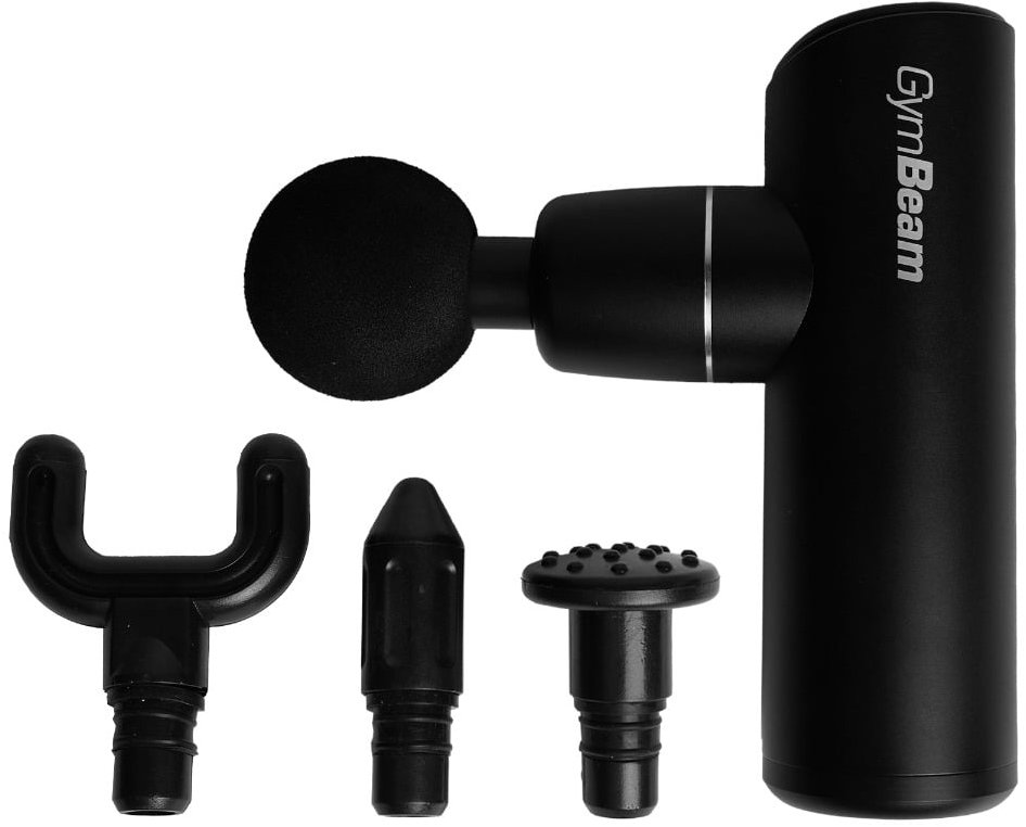 GymBeam Mini masážní pistole Black