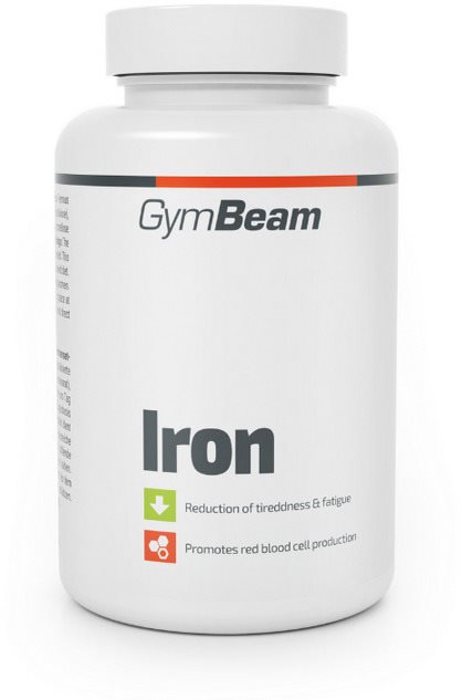 GymBeam Železo, 120 kapslí