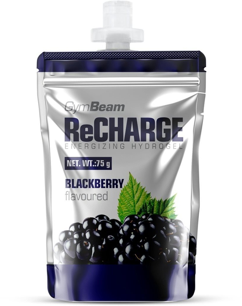 GymBeam ReCharge Gel 6 x 75 g, blackberry