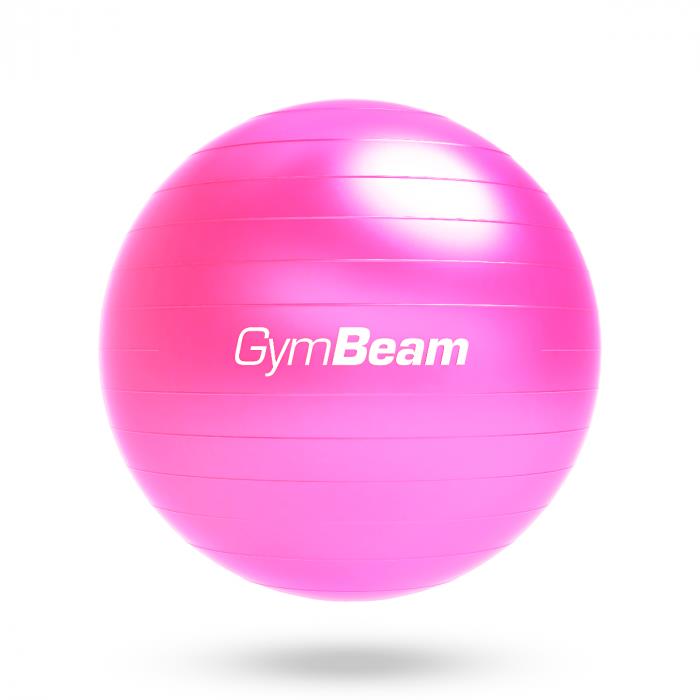GymBeam FitBall 85 cm glossy pink - unikátní cvičební pomůcka pro zlepšení cvičení