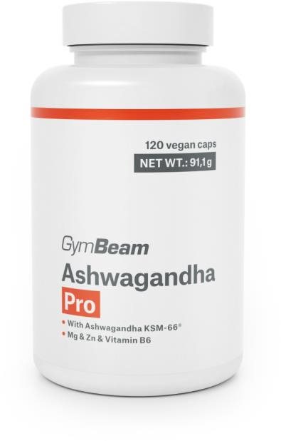 GymBeam ASHWAGANDA PRO - 120 CAPS Adaptogen, , velikost