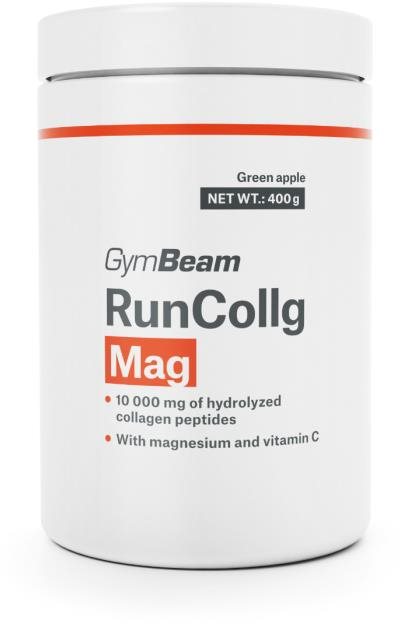 GymBeam RunCollg Mag 400 g, zelené jablko
