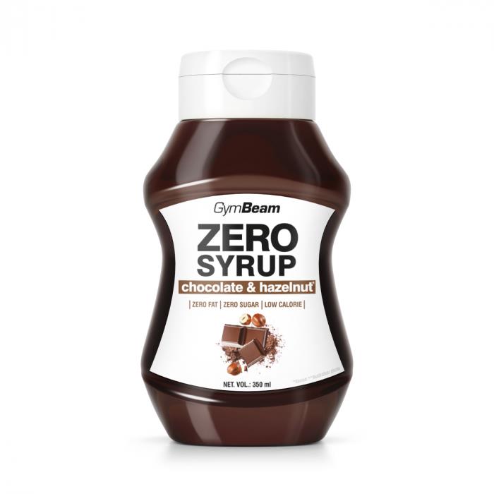 GymBeam Zero Sirup čokoláda a lískový oříšek 350 ml