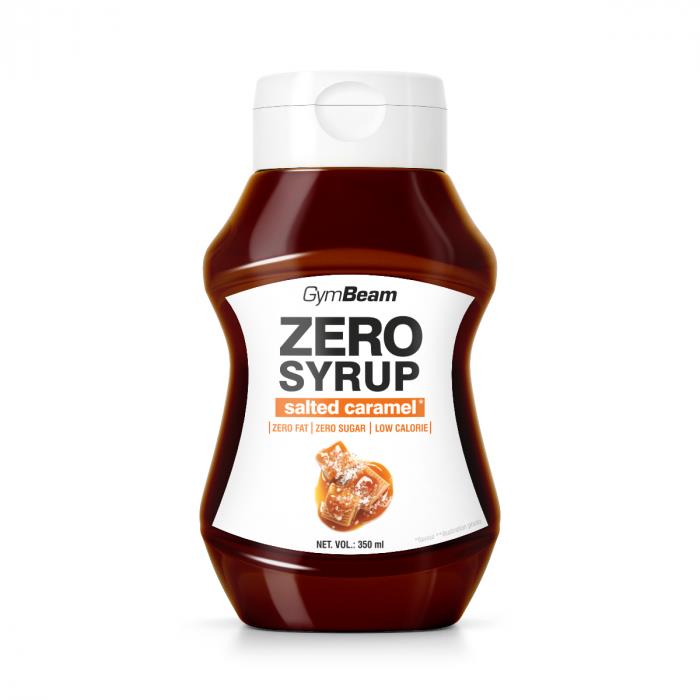 GymBeam Zero Sirup slaný karamel 350 ml