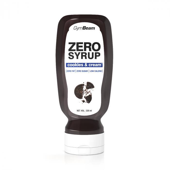 GymBeam Zero Sirup Cookies & Cream 320 ml
