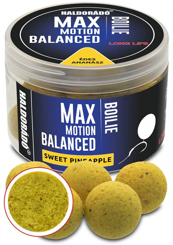 Haldorádó Boilies Balanced Max Motion 70 g 20 mm Sladký ananas